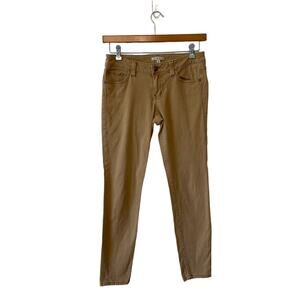 Cabi 4 skinny jeans khaki work classic basic pant low rise minimalist